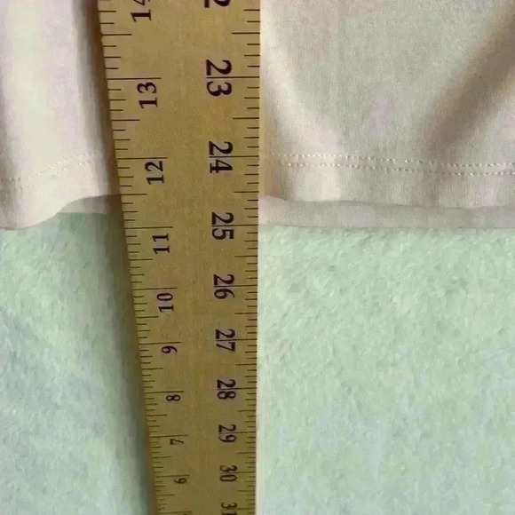 Lauren Ralph Lauren basic T shirt round neck pale pink SIZE XL - Picture 9 of 9